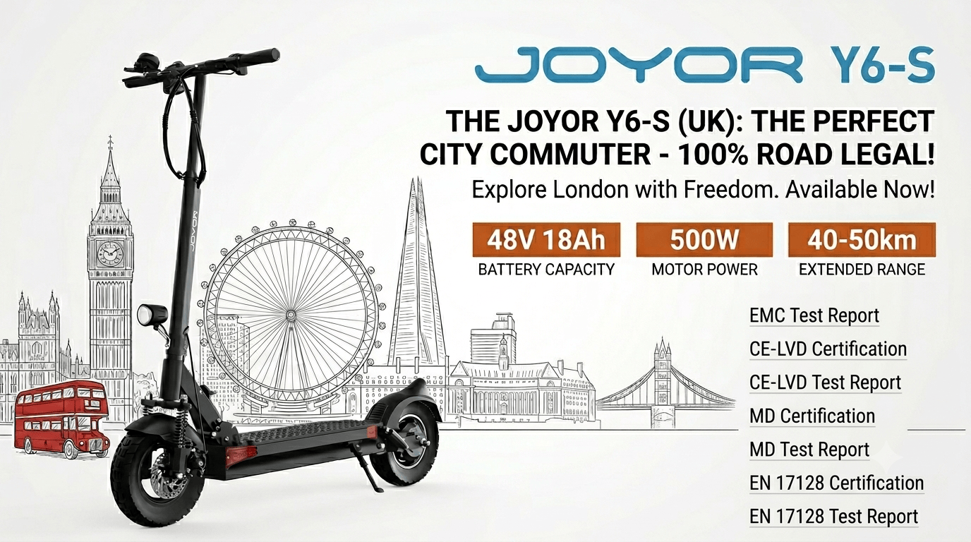 Joyor Y6-S Review: The Ultimate Long-Range Electric Scooter for UK Commuters